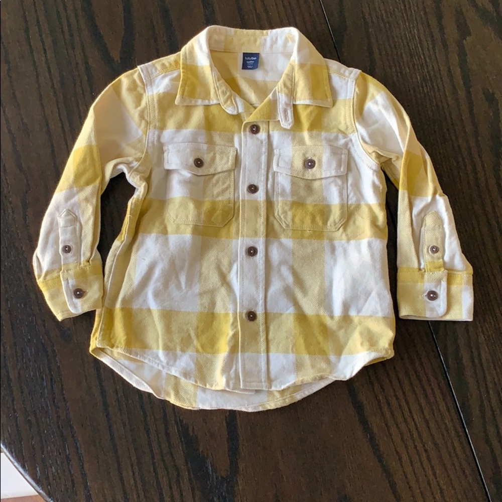 Toddler boys gap flannel